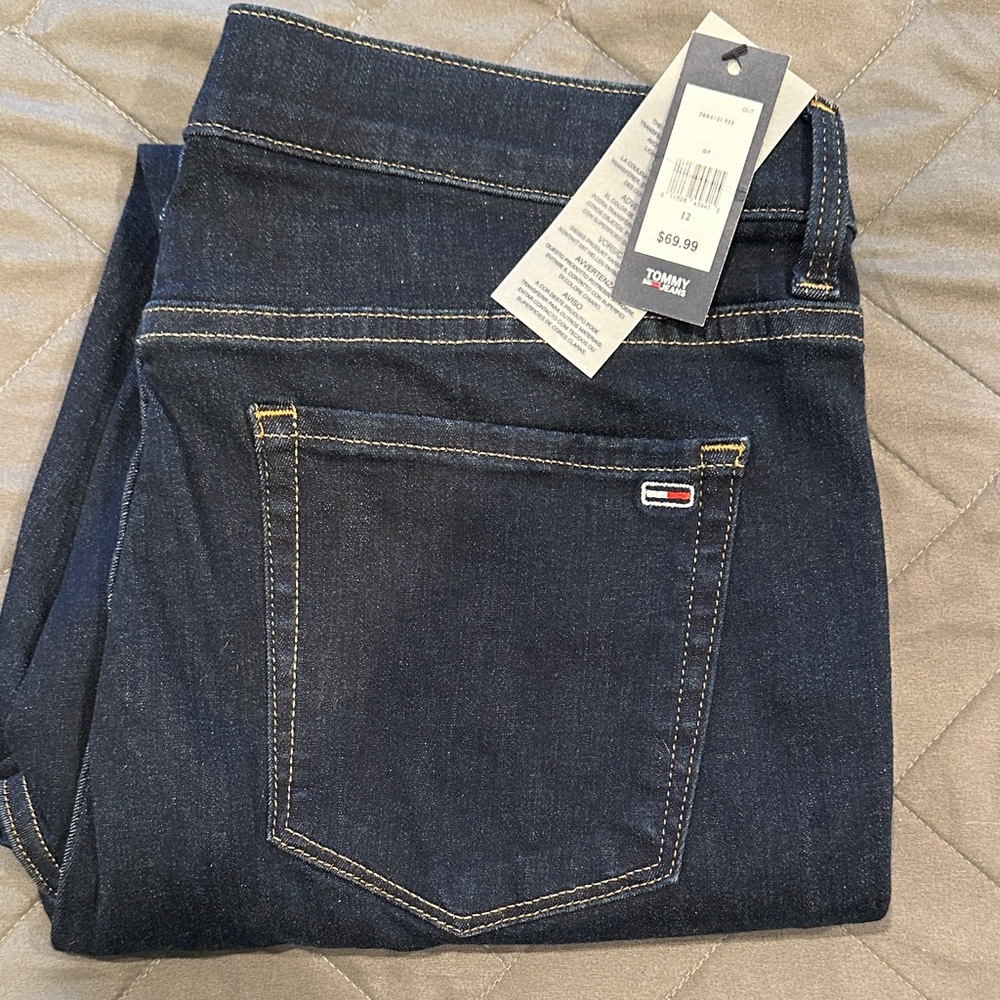 Tommy Hilfiger Women’s Dark Blue Slim Jeans